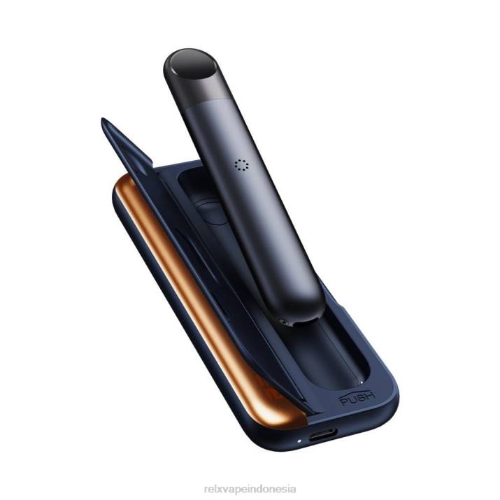 RELX Infinity wadah pengisi daya biru tua - RELX Vape Online 2R6Z58