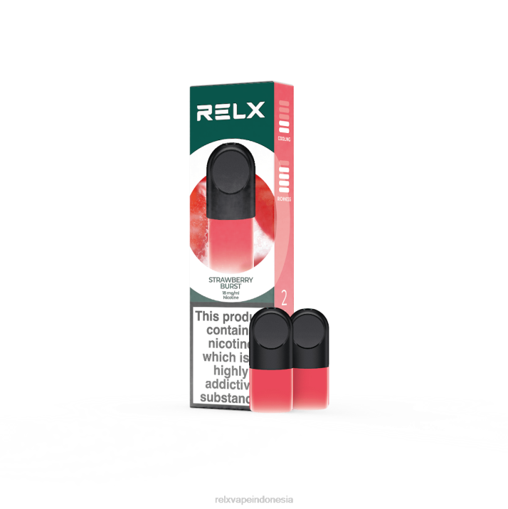 RELX polong stroberi pecah - RELX Pod Harga 2R6Z34