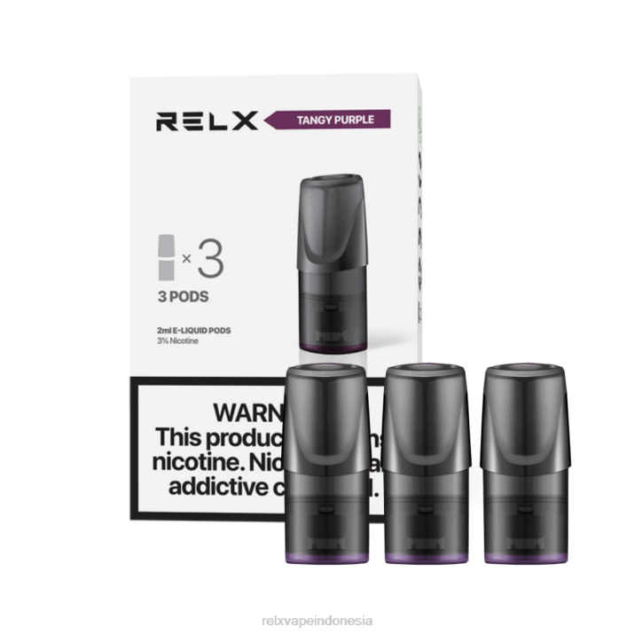 RELX Classic polong anggur ungu-ungu yang tajam - Vape RELX Sekali Pakai 2R6Z132