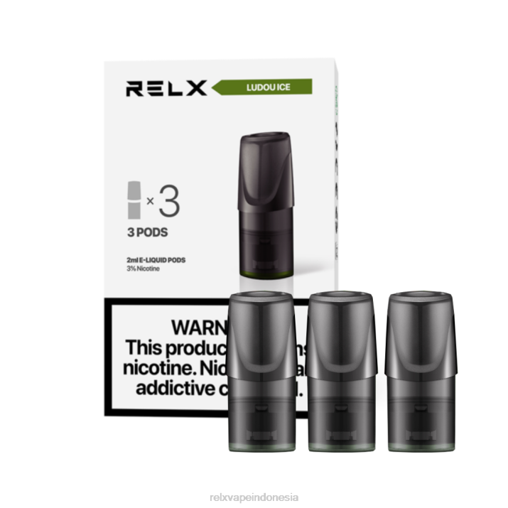RELX Classic polong ludou es kacang hijau - RELX Vape Online 2R6Z128
