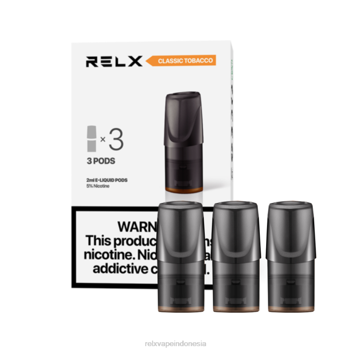 RELX Classic polong tembakau klasik - Vape RELX Sekali Pakai 2R6Z122