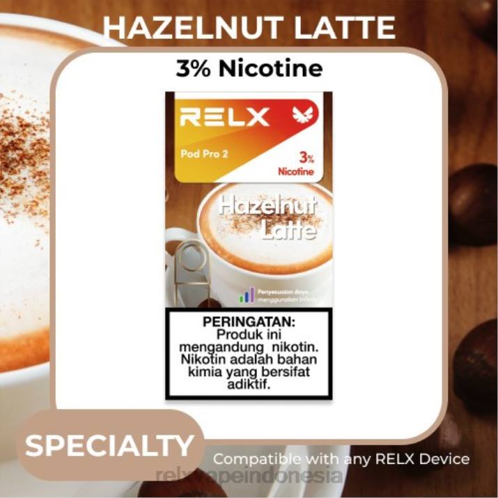 kopi hazelnut latte