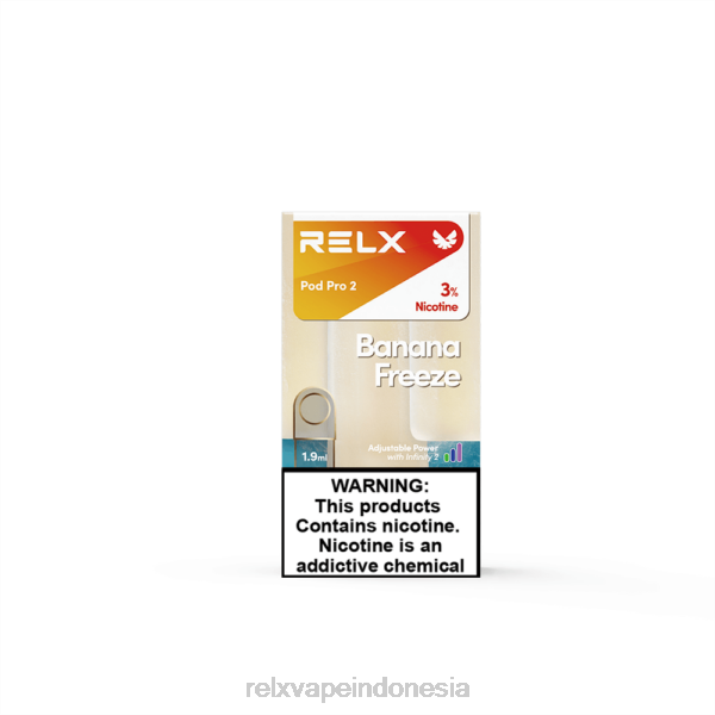 RELX pod pro 2 - 3 pod pembekuan pisang - RELX Indonesia 2R6Z89