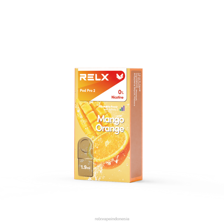 RELX pod pro 2 jeruk mangga - RELX Rasa Baru 2R6Z26