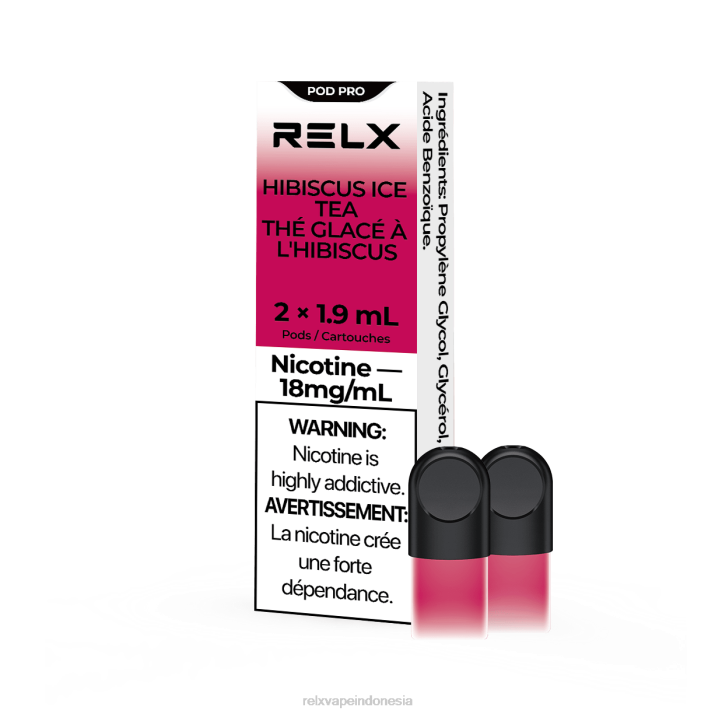 RELX pod pro - 2 pod es teh kembang sepatu - Harga RELX Vape 2R6Z15