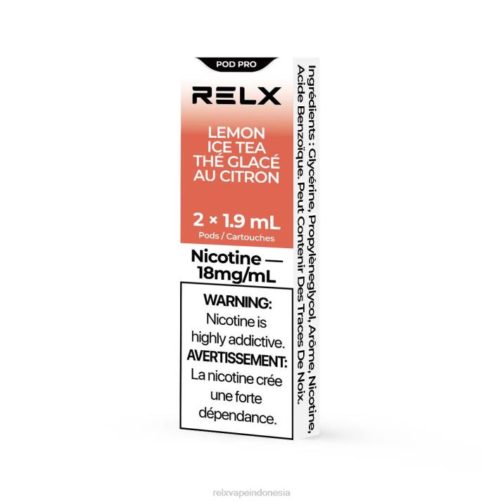 RELX pod pro - 2 pod es teh lemon - RELX Vape Indonesia 2R6Z12