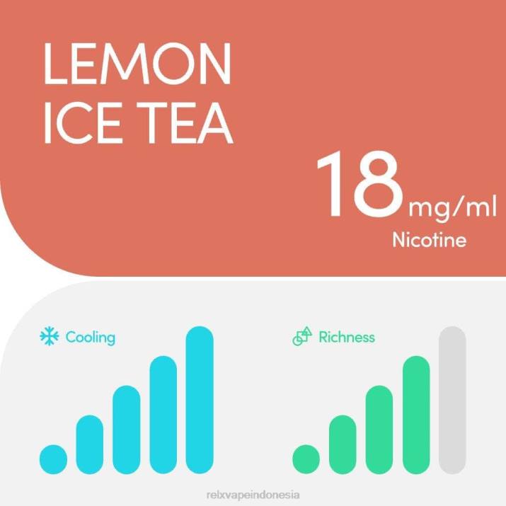 RELX pod pro - 2 pod es teh lemon - RELX Vape Indonesia 2R6Z12