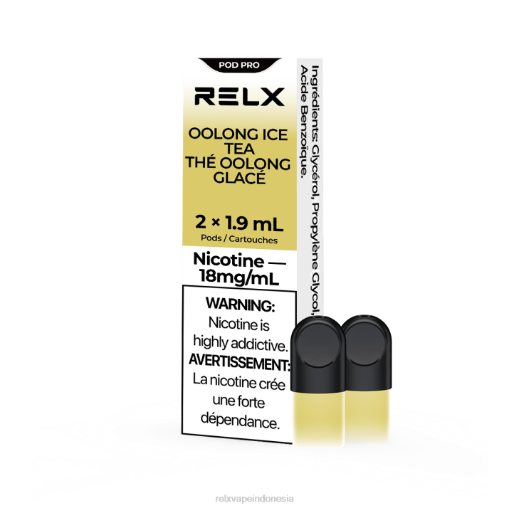 RELX pod pro - 2 pod es teh oolong - RELX Pod Harga 2R6Z14