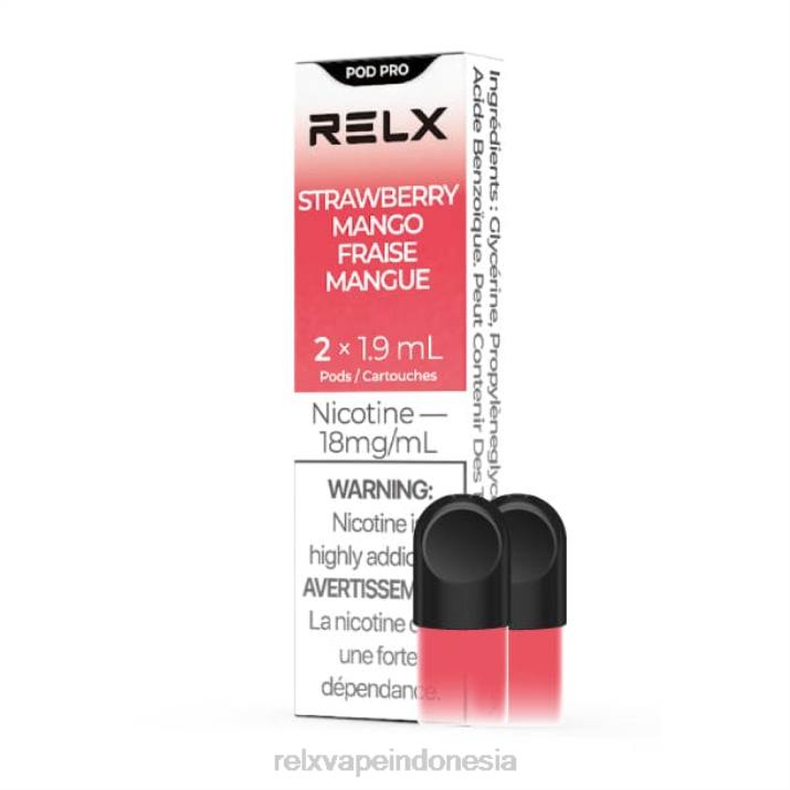 RELX pod pro - 2 pod mangga stroberi - RELX Jakarta 2R6Z3