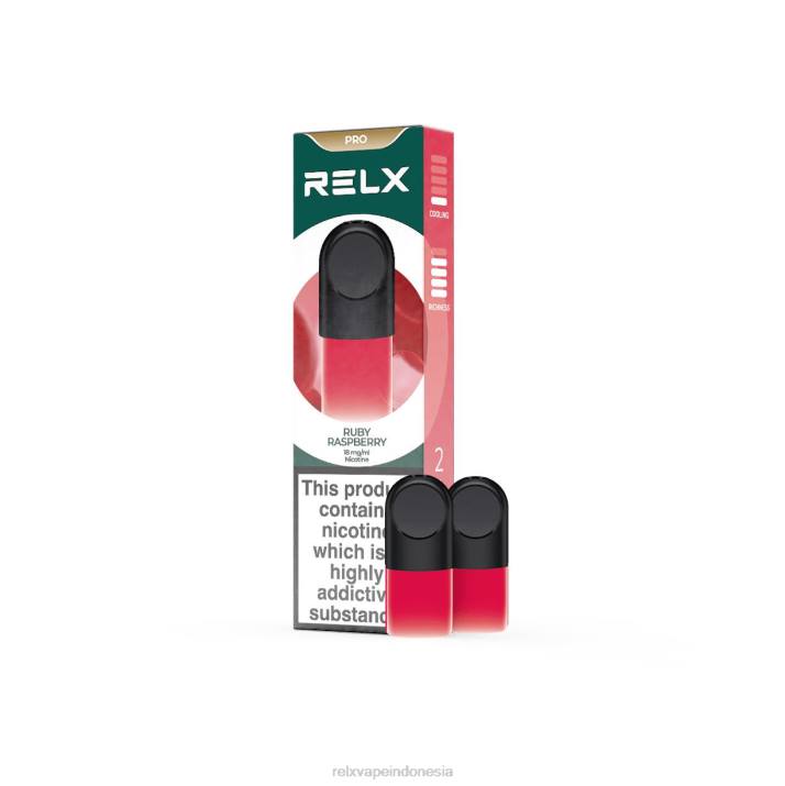RELX pod pro - 2 pod raspberry rubi - Toko RELX Di Jakarta 2R6Z9