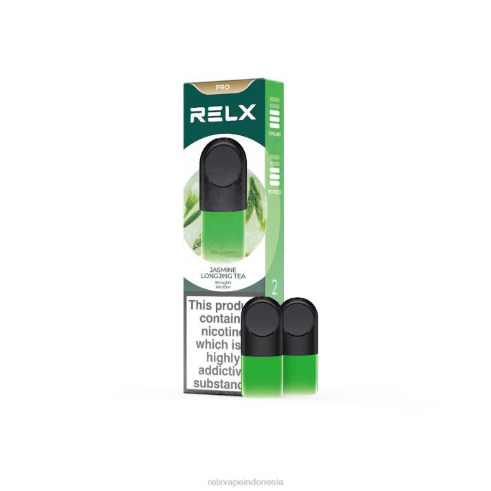 RELX pod pro - 2 pod teh melati longjing - Vape RELX Sekali Pakai 2R6Z11