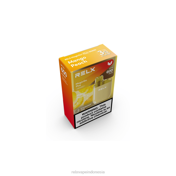 RELX MagicGo ditambah sa600 buah persik mangga - Harga RELX Vape 2R6Z56