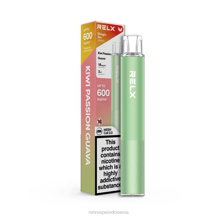 RELX MagicGo ga600 jambu gairah kiwi - RELX Vape Online 2R6Z48