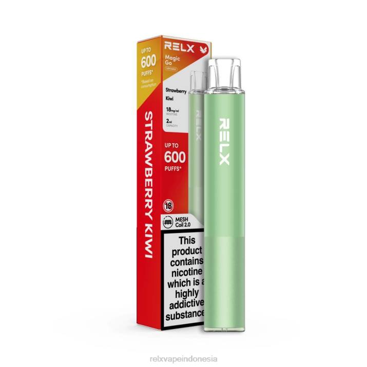 RELX MagicGo ga600 stroberi kiwi - Harga RELX Vape 2R6Z46