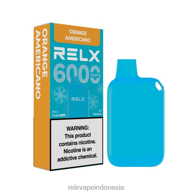 Harga RELX Vape - RELX Crush Pocket 6000 es jeruk amerika FT8HX15