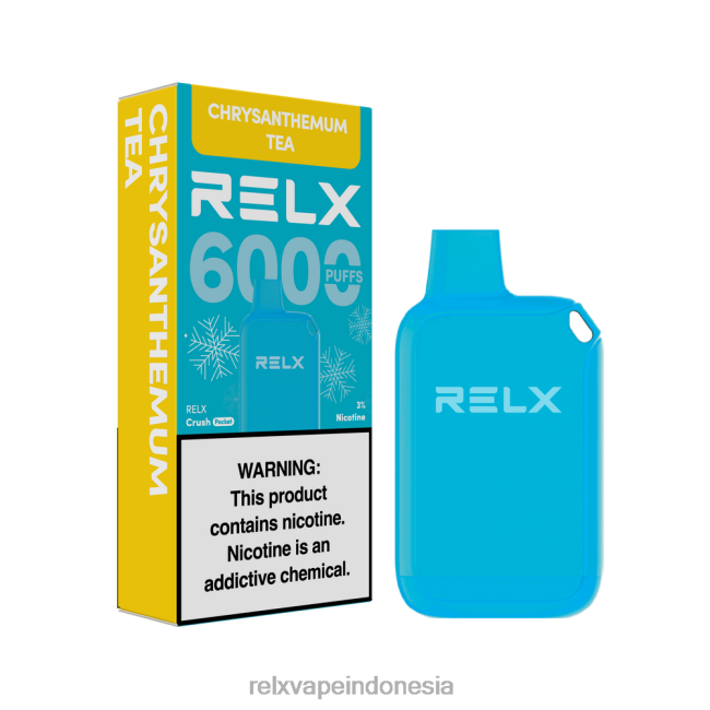 Harga RELX Vape - RELX Crush Pocket 6000 es teh krisan FT8HX21