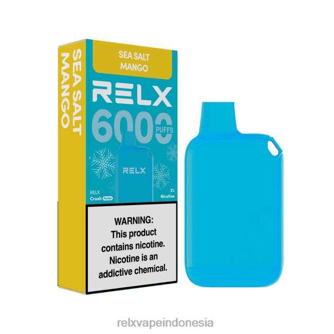 RELX Indonesia - RELX Crush Pocket 6000 es mangga garam laut FT8HX13