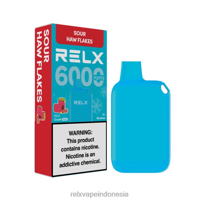 RELX Rasa Baru - RELX Crush Pocket 6000 es serpihan asam haw FT8HX16