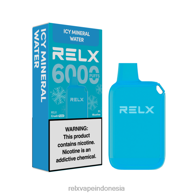RELX Vape Online - RELX Crush Pocket 6000 es air mineral sedingin es FT8HX23